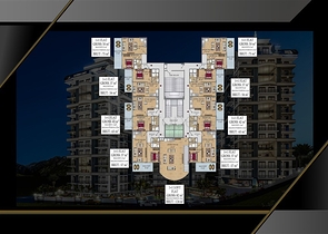 Invest now - Under construction project - In Alanya 