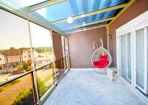 Villa 5 + 1 in a complex in Yeshilbahir Dosemealti