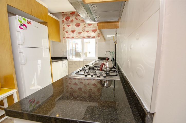 One-bedroom apartment with furniture in Liman Konyaalti