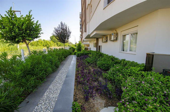 One-bedroom apartment with furniture in Liman Konyaalti