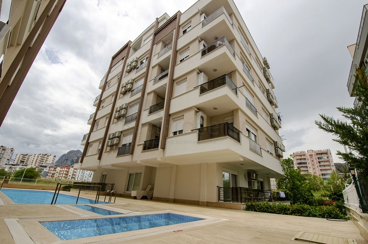 One-bedroom apartment with furniture in Liman Konyaalti