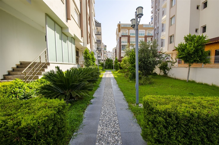 One-bedroom apartment with furniture in Liman Konyaalti