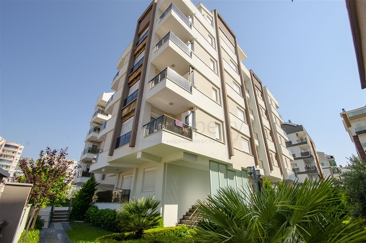 One-bedroom apartment with furniture in Liman Konyaalti