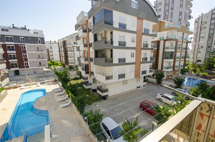 One-bedroom apartment with furniture in Liman Konyaalti