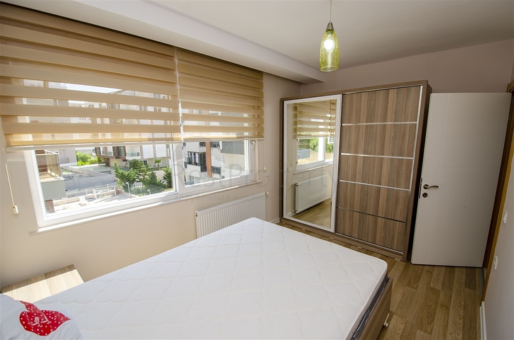 One-bedroom apartment with furniture in Liman Konyaalti