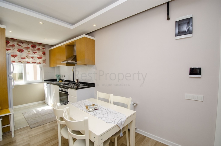 One-bedroom apartment with furniture in Liman Konyaalti