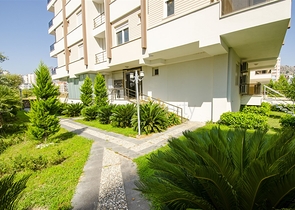 One-bedroom apartment with furniture in Liman Konyaalti