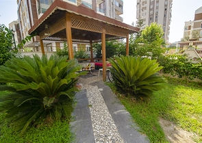 One-bedroom apartment with furniture in Liman Konyaalti