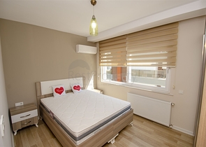 One-bedroom apartment with furniture in Liman Konyaalti