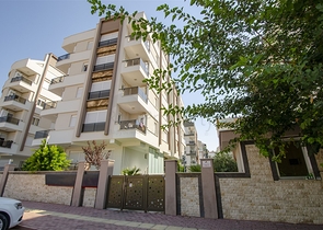 One-bedroom apartment with furniture in Liman Konyaalti