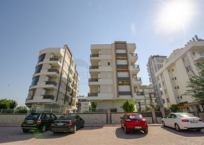 One-bedroom apartment with furniture in Liman Konyaalti