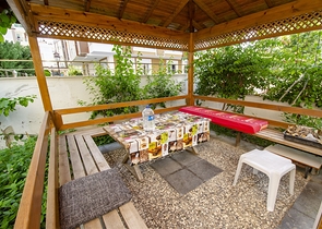 One-bedroom apartment with furniture in Liman Konyaalti