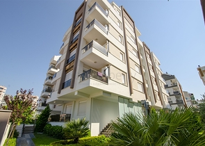 One-bedroom apartment with furniture in Liman Konyaalti