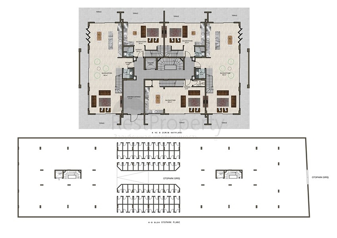 Installment plans - sea view -Luxury complex - In Kargicak / Alanya 