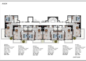 Installment Plan -Under Construction Project - In Oba / Alanya 