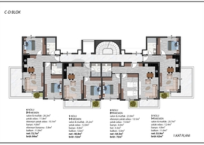 Installment Plan -Under Construction Project - In Oba / Alanya 