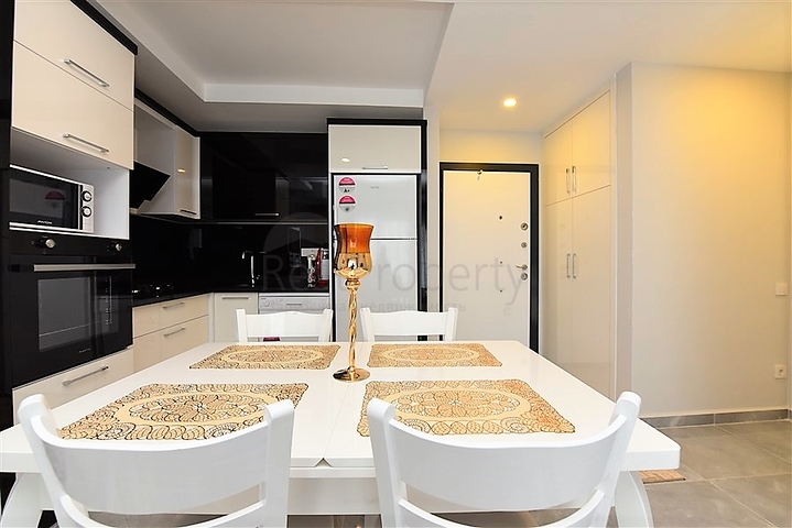 Furnished 1+1 apartment in a new complex 