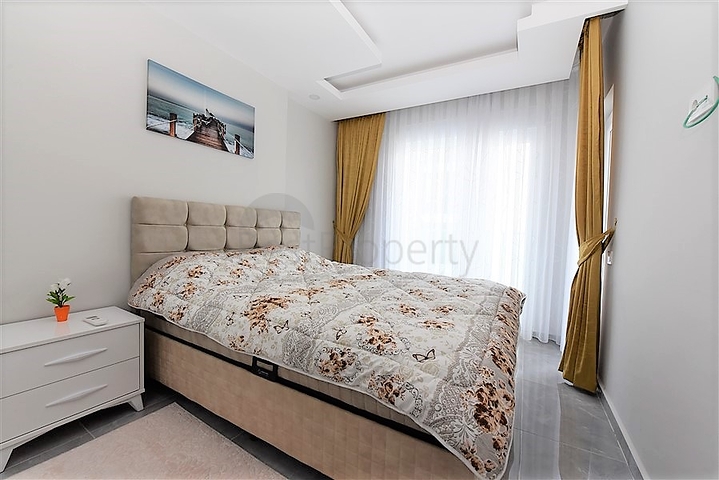 Furnished 1+1 apartment in a new complex 