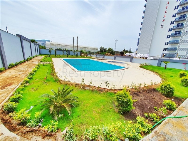 Furnished 1+1 apartment in a new complex 