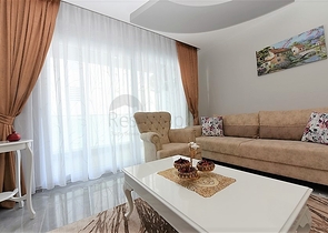 Furnished 1+1 apartment in a new complex 