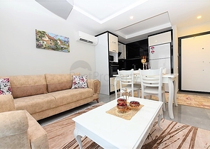 Furnished 1+1 apartment in a new complex 