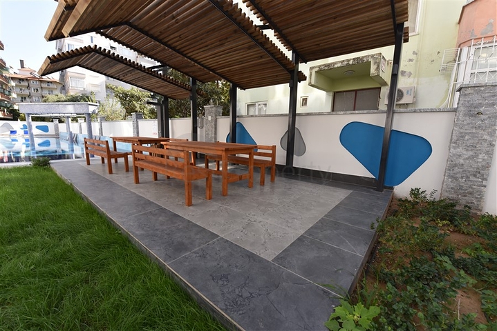 Furnished 1+1 apartment in the center of Alanya 