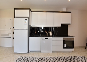 Furnished 1+1 apartment in the center of Alanya 