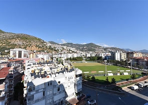 Furnished 1+1 apartment in the center of Alanya 