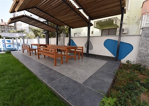 Furnished 1+1 apartment in the center of Alanya 