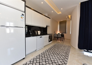 Furnished 1+1 apartment in the center of Alanya 