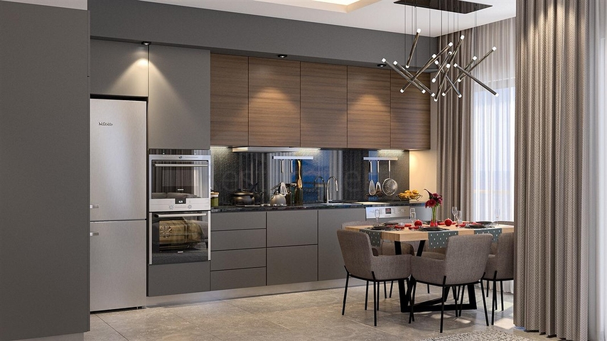 Investment Opportunity - sea View - Under Construction Project in Kargicak / Alanya   