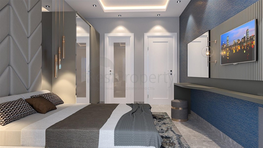 Investment Opportunity - sea View - Under Construction Project in Kargicak / Alanya   