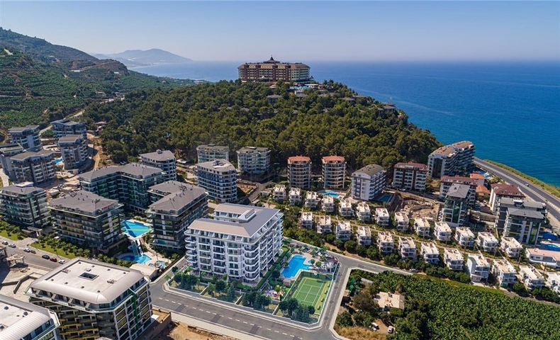 Investment Opportunity - sea View - Under Construction Project in Kargicak / Alanya   
