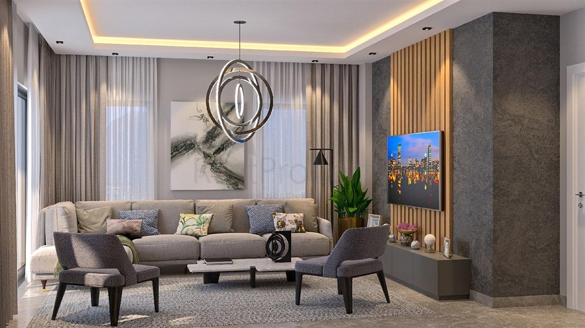 Investment Opportunity - sea View - Under Construction Project in Kargicak / Alanya   