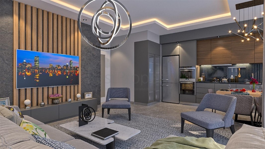 Investment Opportunity - sea View - Under Construction Project in Kargicak / Alanya   