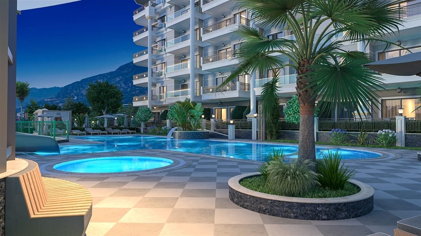 Investment Opportunity - sea View - Under Construction Project in Kargicak / Alanya   