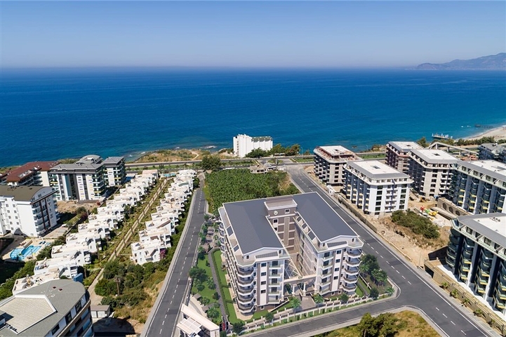 Investment Opportunity - sea View - Under Construction Project in Kargicak / Alanya   