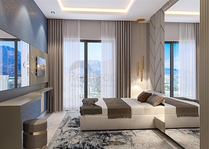 Investment Opportunity - sea View - Under Construction Project in Kargicak / Alanya   