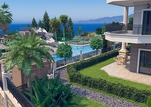 Investment Opportunity - sea View - Under Construction Project in Kargicak / Alanya   