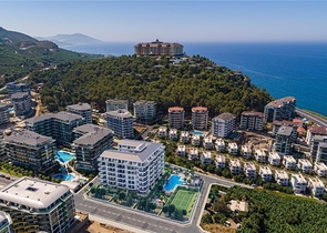 Investment Opportunity - sea View - Under Construction Project in Kargicak / Alanya   