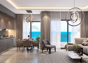 Investment Opportunity - sea View - Under Construction Project in Kargicak / Alanya   