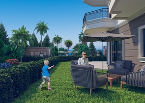 Investment Opportunity - sea View - Under Construction Project in Kargicak / Alanya   