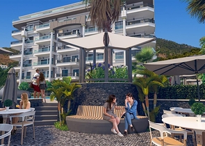 Investment Opportunity - sea View - Under Construction Project in Kargicak / Alanya   