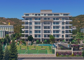 Investment Opportunity - sea View - Under Construction Project in Kargicak / Alanya   