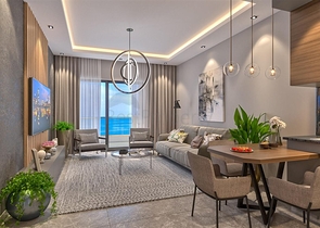 Investment Opportunity - sea View - Under Construction Project in Kargicak / Alanya   