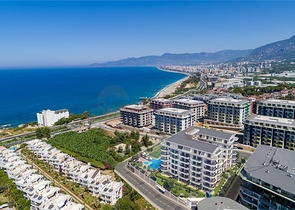 Investment Opportunity - sea View - Under Construction Project in Kargicak / Alanya   