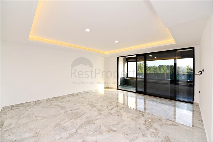 Private villa according to a design project