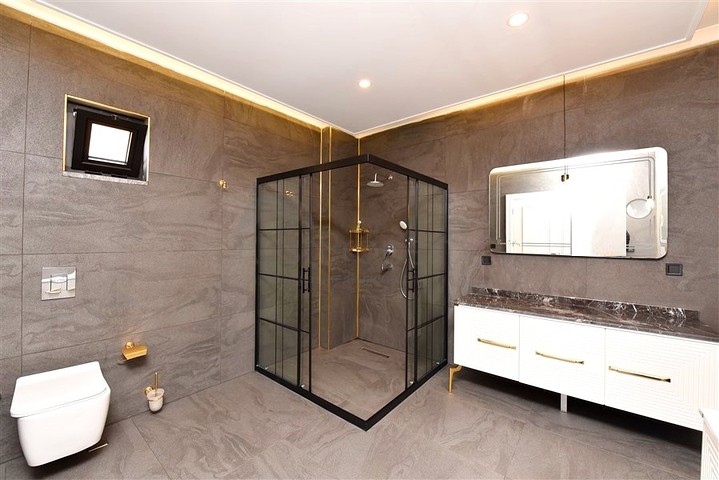 Private villa according to a design project