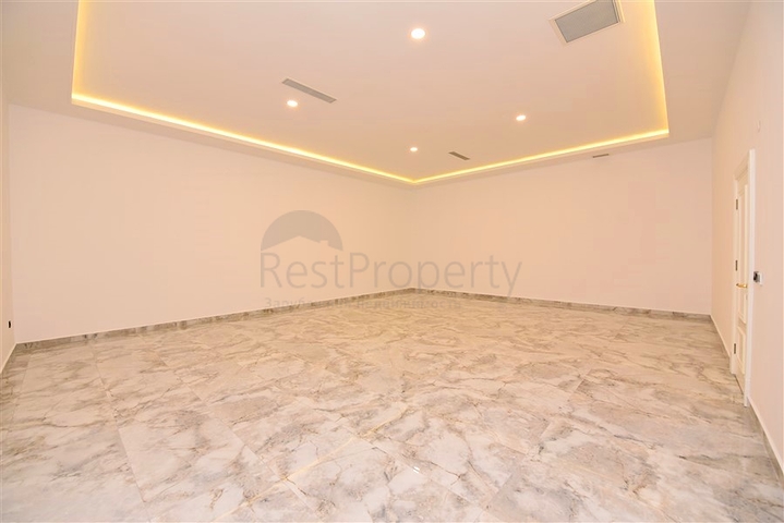 Private villa according to a design project