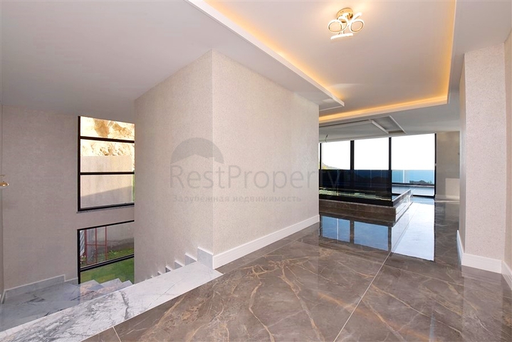 Private villa according to a design project